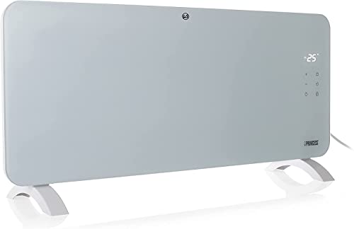 Princess 01.342001.01.001 Calefactor con panel de cristal Smart, controlado por...
