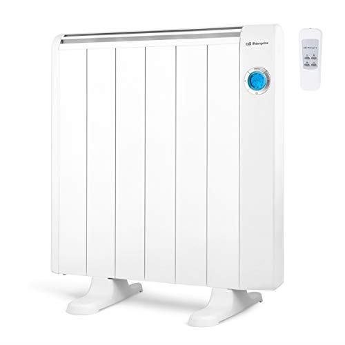 Orbegozo RRE 1010 A Emisor Térmico Bajo Consumo, 6 Elementos de Calor, Pantalla...